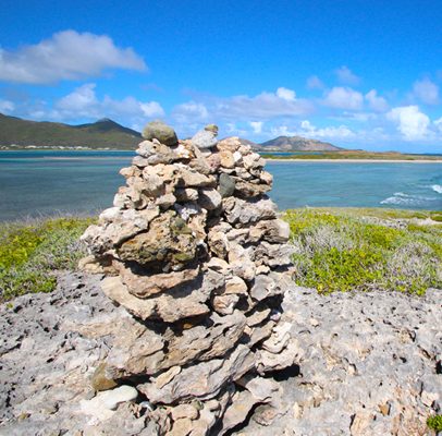 Welcome to the beach of La Baie de l'Embouchure, located on the French side of the island of Saint Martin, Sint Maarten. This nature reserve is an important nesting site for sea turtles, such as the hawksbill turtle and the green turtle. Come discover it thanks to The Hills Residence Vacation Rentals, your vacation rental service.